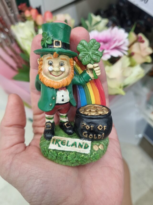 leprechaun oro en irlanda